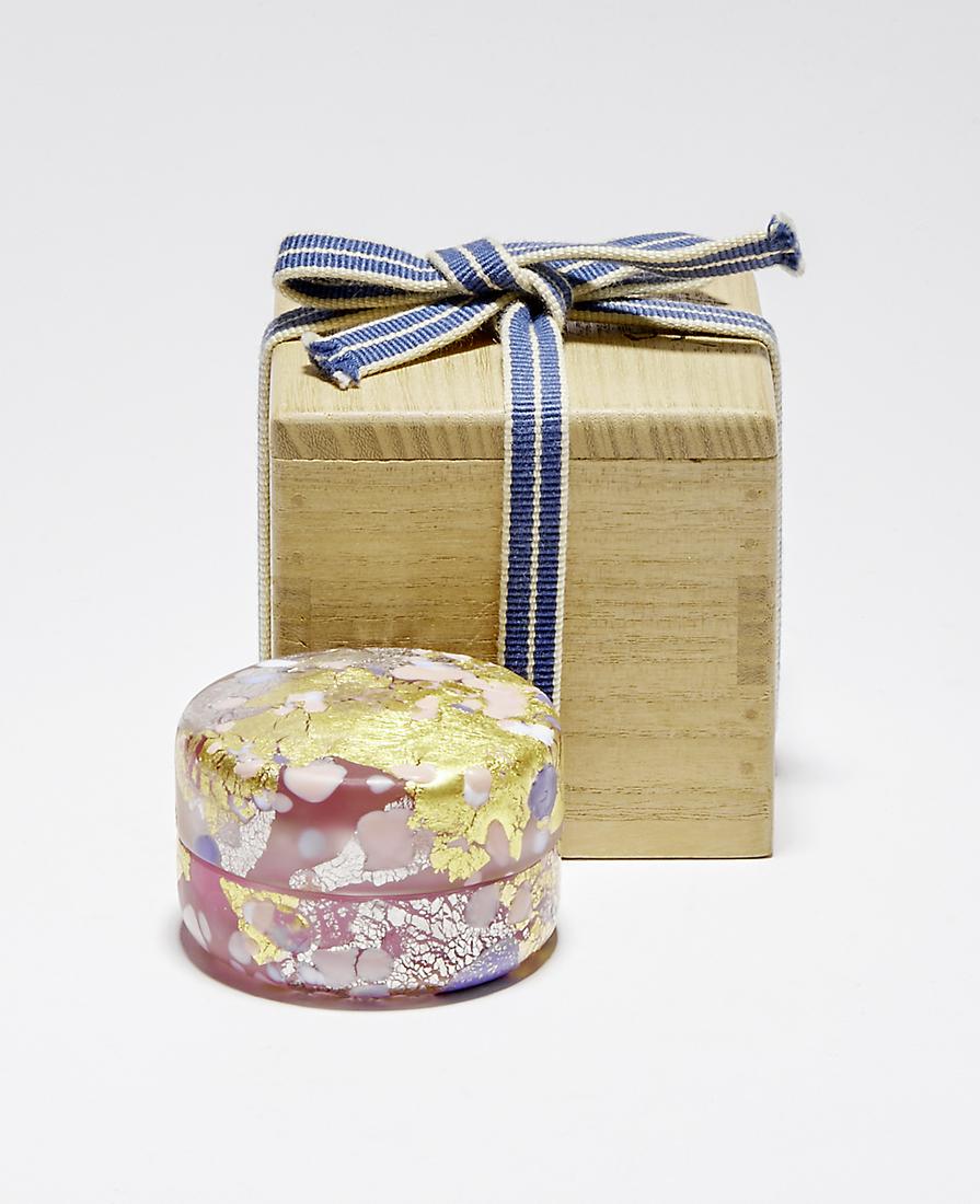 Fujita, Kyohei: Kleine Deckeldose fuer Raeucherwerk (Kogo) (1 of 1)