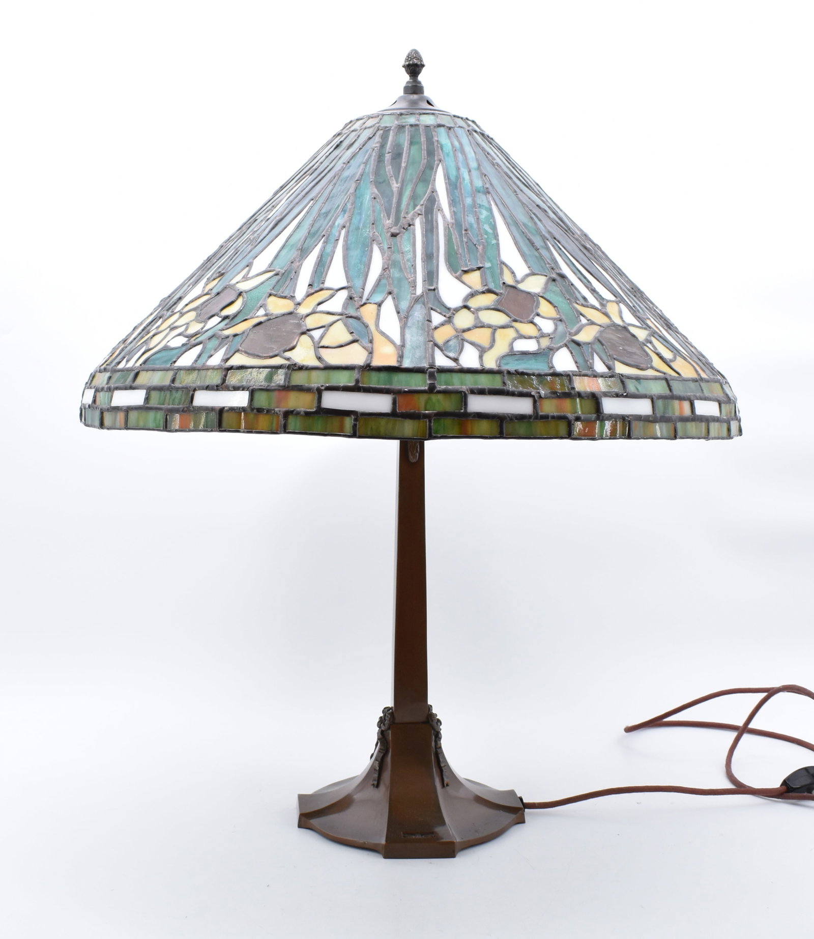 Tischlampe, USA, um 1900 (1 of 4)