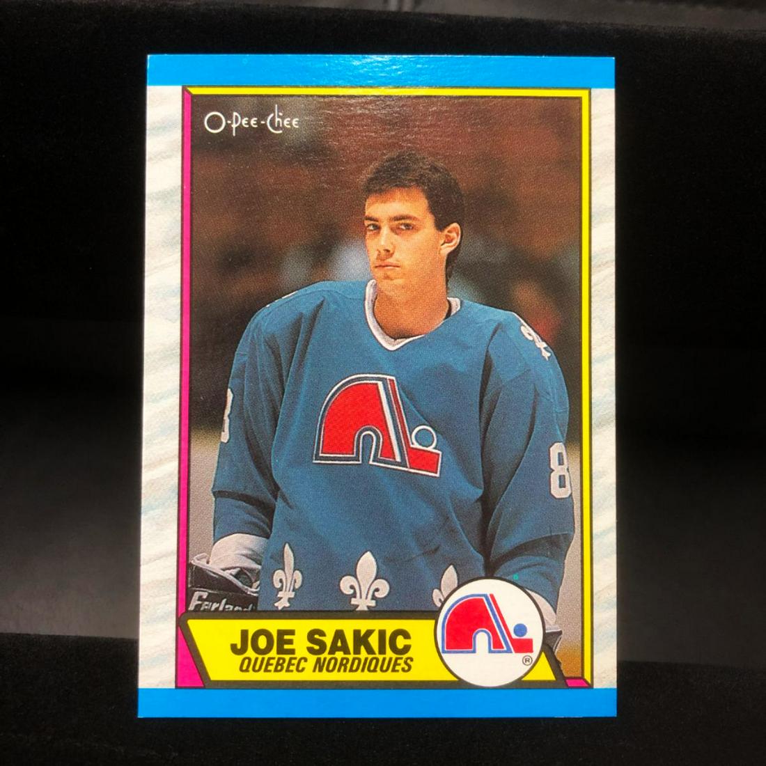 Vintage 1989 O Pee Chee Quebec Nordiques Joe Sakic: Vintage 1989 O Pee Chee Quebec Nordiques Joe Sakic Rookie Card. View Photos For Further Details