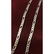 Sterling Silver 925 Figaro Link Necklace - 5