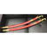 Pair of Indian Saber with Brass Hilt and Red Velvet