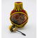 Chinese Hand Carved Peking Glass Reverse Painted Monkey