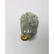 Chinese Carved Two Tiered Jade Fruit & Bat Pendant - 2