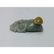 Chinese Carved Two Tiered Jade Fruit & Bat Pendant - 3