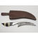 Damascus Full Tang Talon Blade With Carved Alabaster