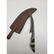 Damascus Full Tang Talon Blade With Carved Alabaster - 2