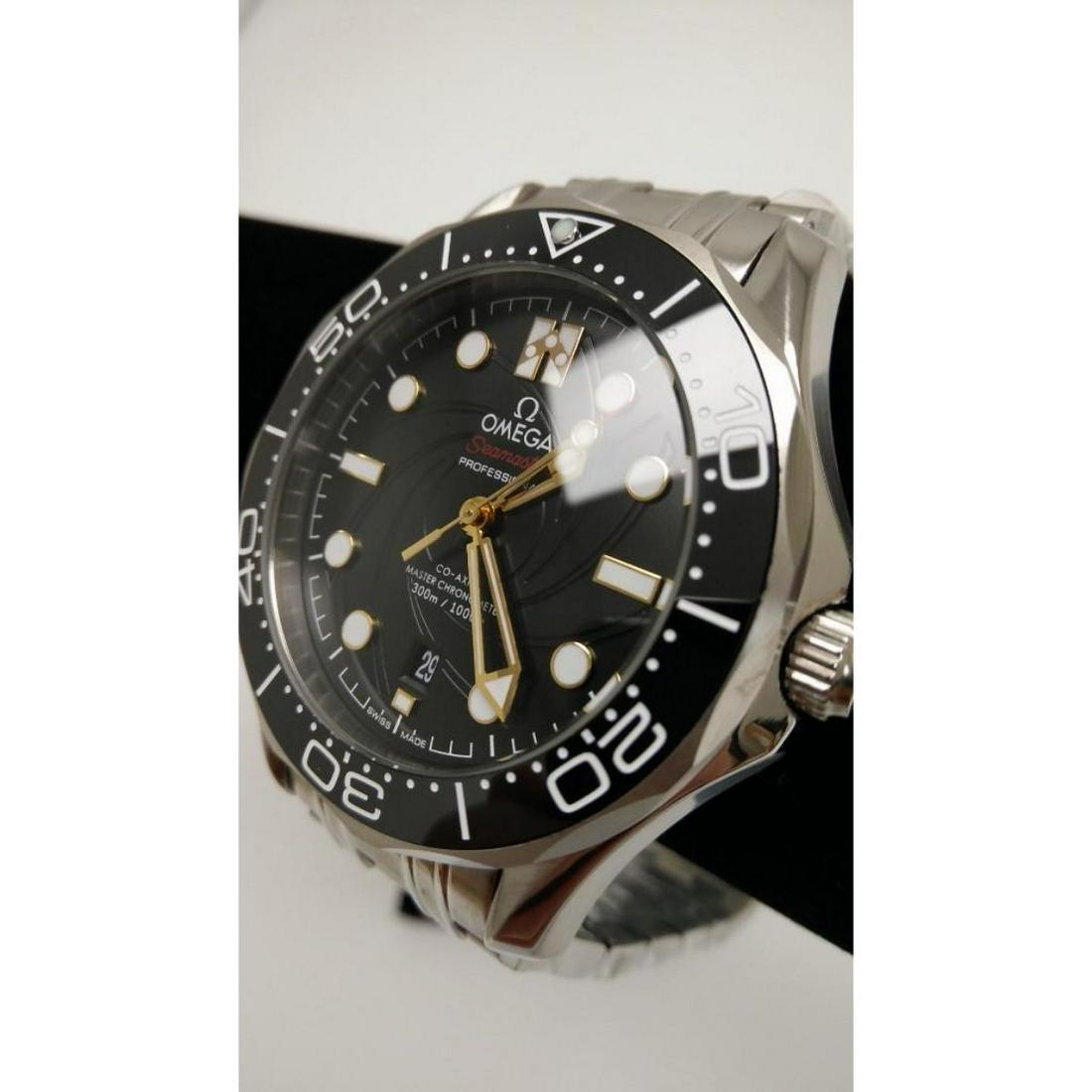 Omega Seamaster Automatic Black Dial Men s Watch