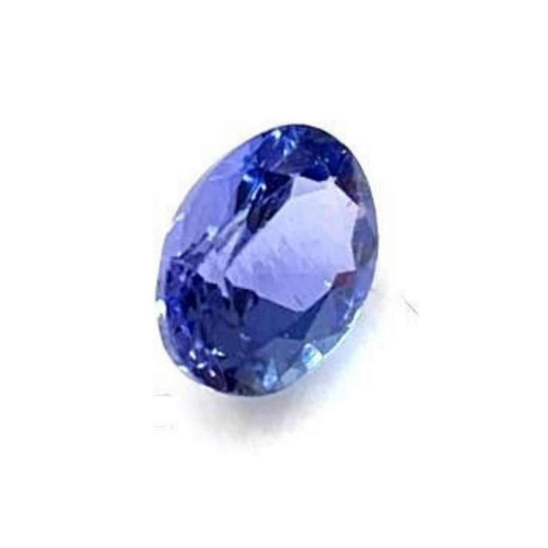 1ct Oval Faceted Tanzanite Gemstone: Tanzanite is a rare and precious gemstone, which has been coined a 'geographical phenomenon' because of the unusual formation of the stone. The only known source this stone can be found in is a thin s
