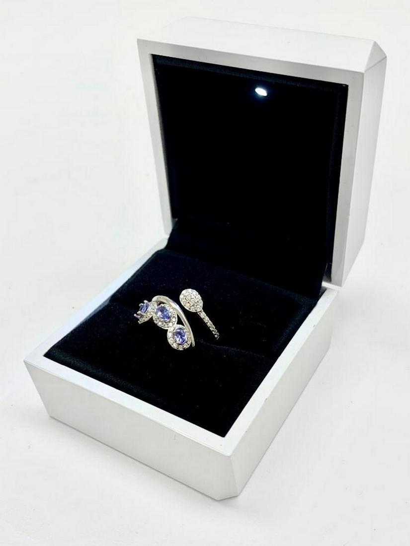 .03ct Oval Cut Size 7 Amethyst & 925 Sterling Silver (1 of 3)