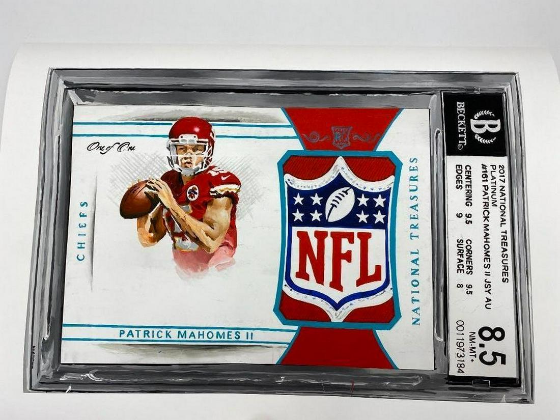 Daniel Maltzman "Patrick Mahomes" Signed and Numbered (1 of 3)