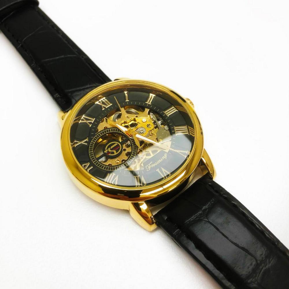 Automatic Forsining Wrist Watch Skeleton Dial with (1 of 4)