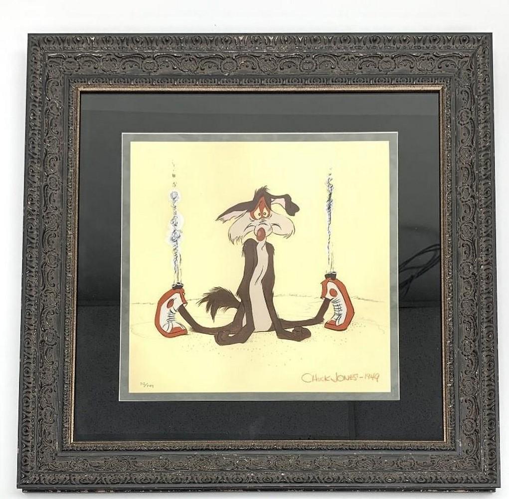 Limited Edition Chuck Jones Wile E Coyote "Furry-ous" (1 of 4)