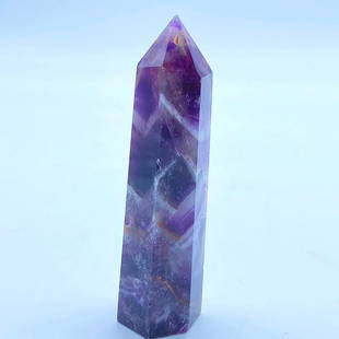 Natural Dream Amethyst Column Wand, Obelisk Point Reiki Healing Crystal: Natural Dream Amethyst Column Wand, Obelisk Point Reiki Healing Crystal Amethysts are reported to open a person's third eye. The third eye is considered to be a source of power and wisdom.