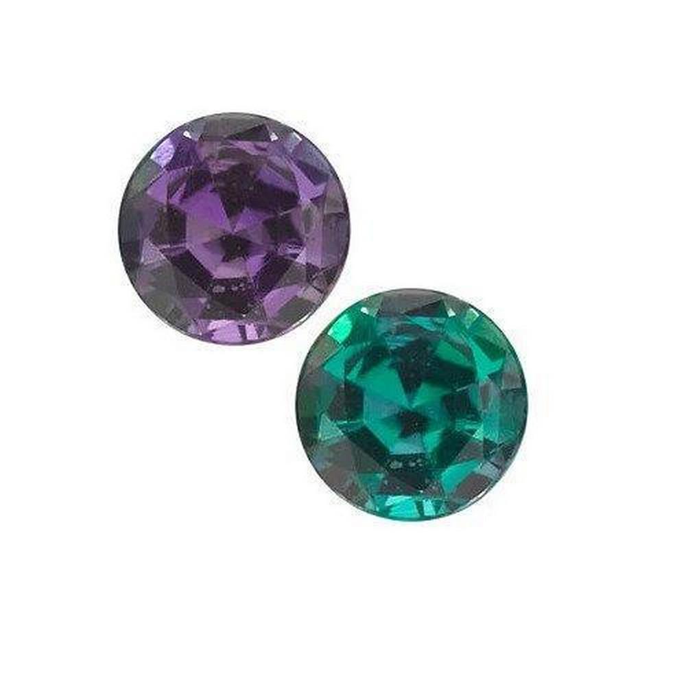 Round Cut Natural Alexandrite - Extra Fine AAA+ Graded - Brazil Mined (1 of 1)