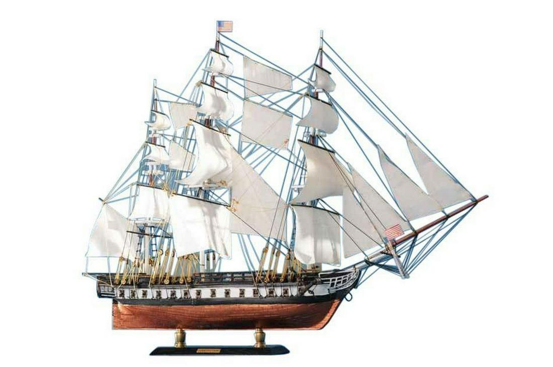 USS Constitution Limited Tall Model Ship 20": USS Constitution Limited Tall Model Ship 20" With exquisitely fine craftsmanship, unmatched features and careful attention to every detail, these scale replica tall ship models of the USS Constitu