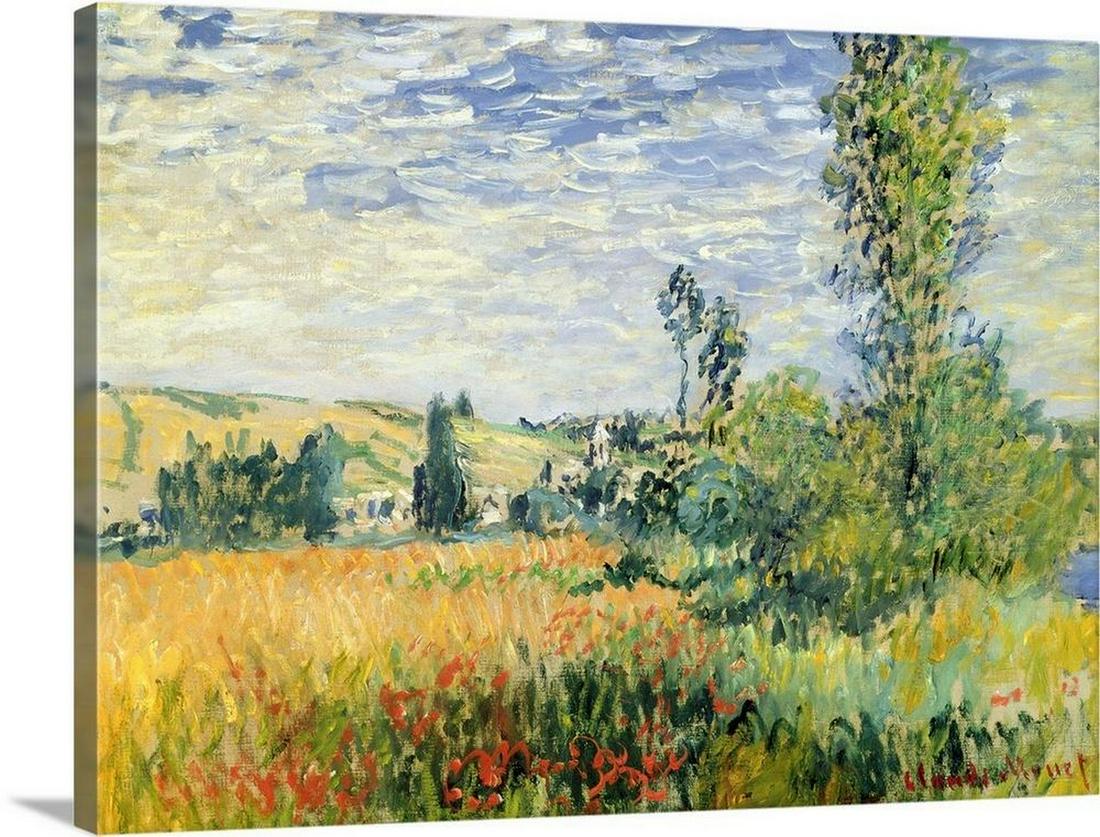 Vetheuil, c.1880 Canvas Reproduction By Claude Monet (1 of 1)