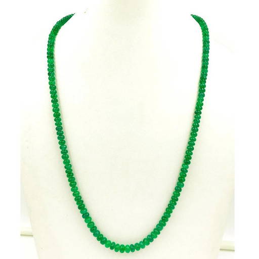 Emerald String Bead Necklace (4267) on Jan 03, 2023 Weatherham