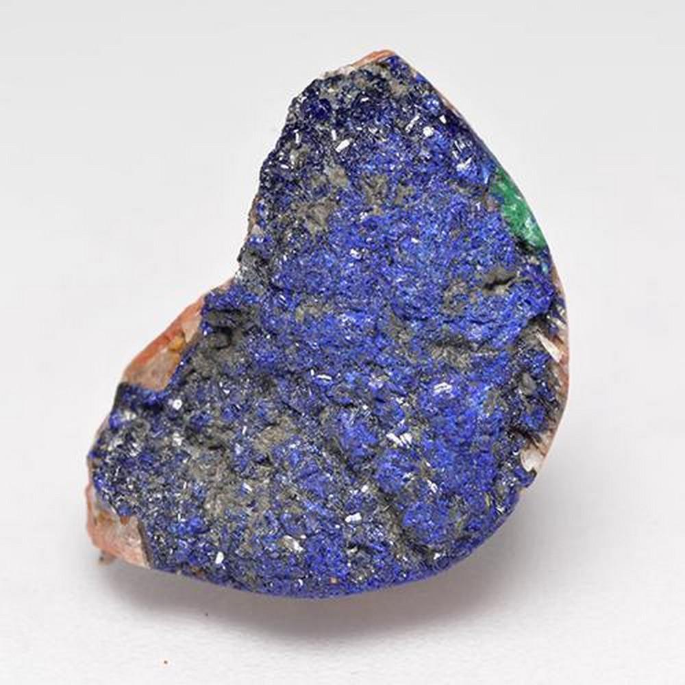 10.96ct Calming Blue Druzy Azurite Stone: 10.96ct Calming Blue Druzy Azurite Stone Azurite stimulates our psychic powers, and increases the accuracy of psychic, tarot, runes, and other readings. It also facilitates meditation and channeling, 
