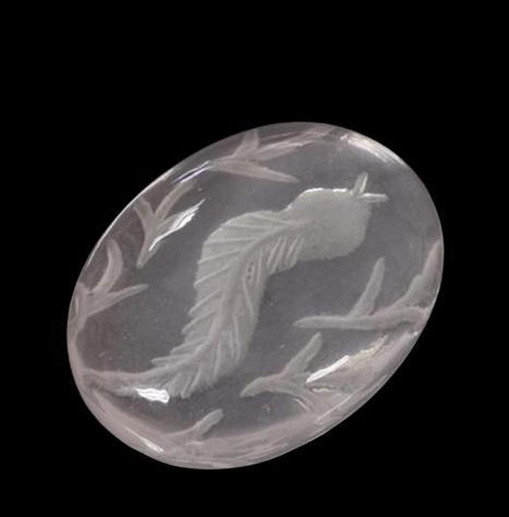 17.17ct Cotton Candy Light Pink Rose Quartz from Brazil (1 of 1)