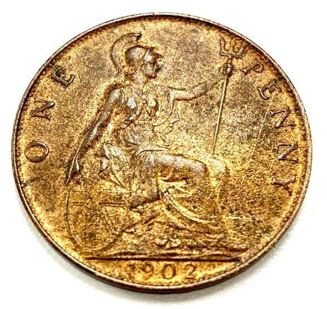 1902 1 Penny - Edward VII (1 of 2)