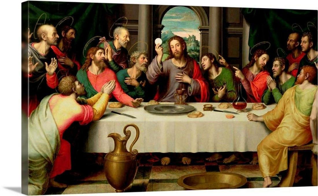 The Last Supper Canvas Reproduction Print (1 of 1)
