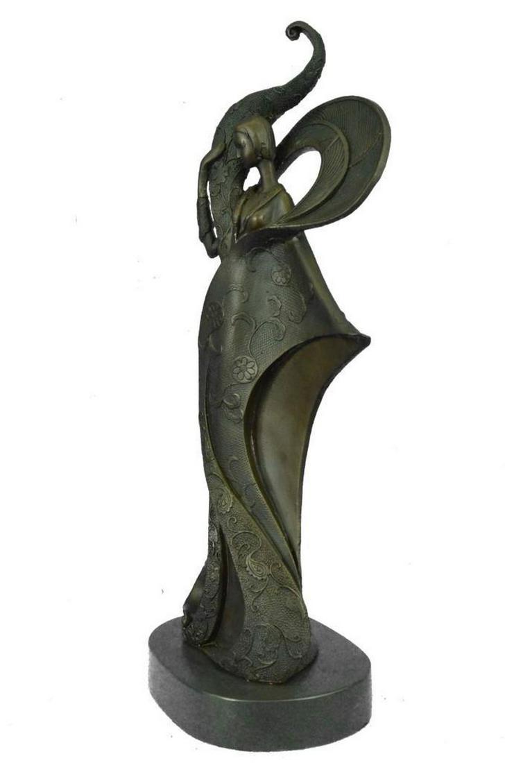Signed Original Kassin a Tribute to Erte Bronze Sculpture (1 of 11)