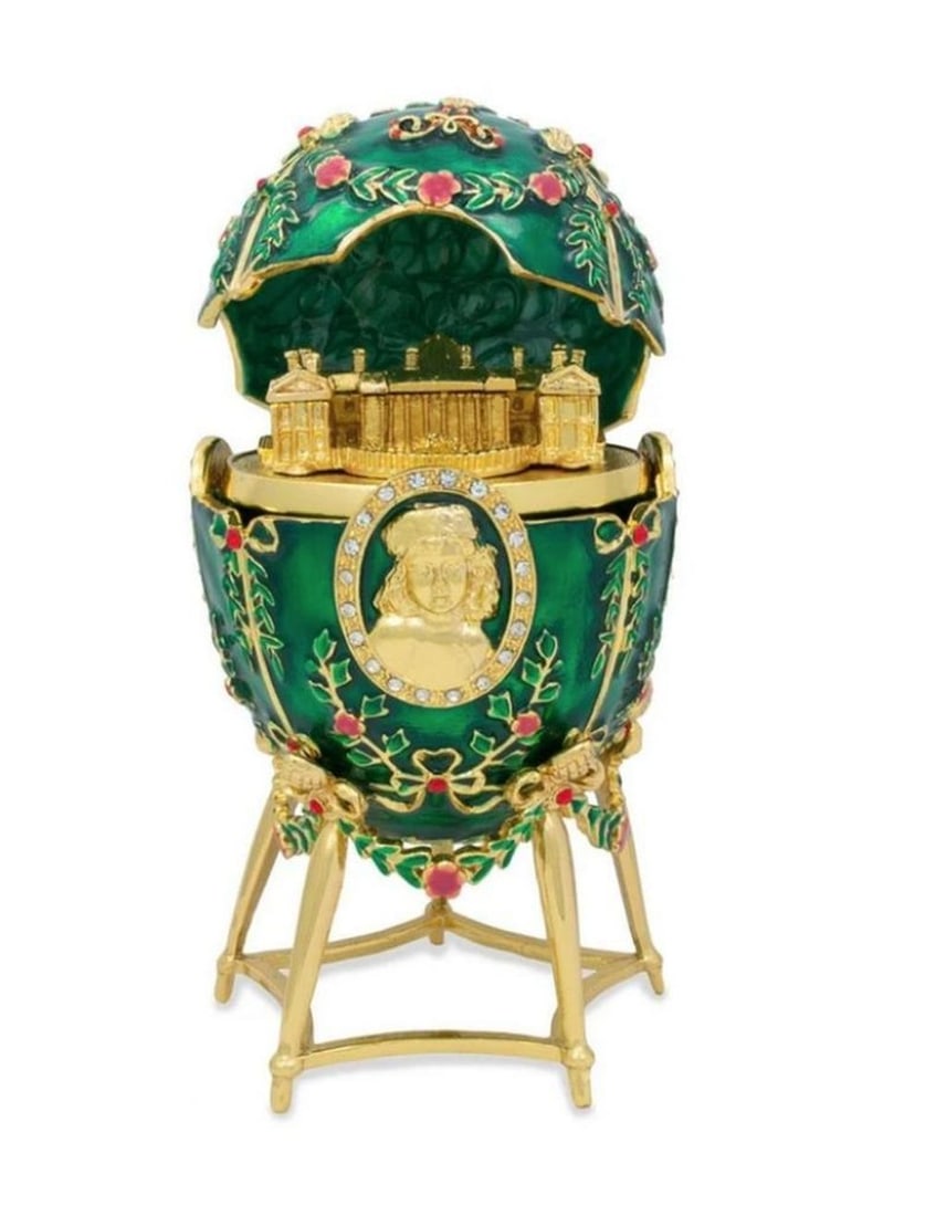 1908 Royal Imperial Inspired Egg- Alexander Palace (1 of 4)
