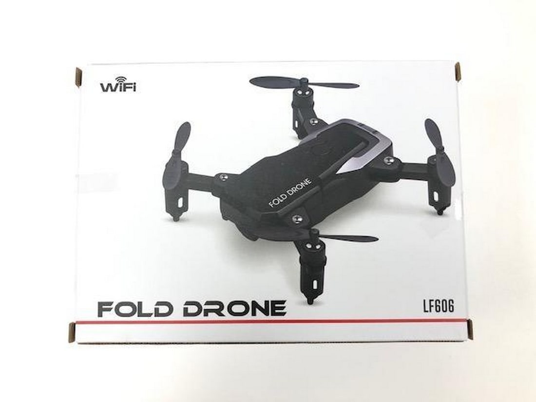 Black Fold Drone With HD Camera & Wifi Connectability (1 of 3)