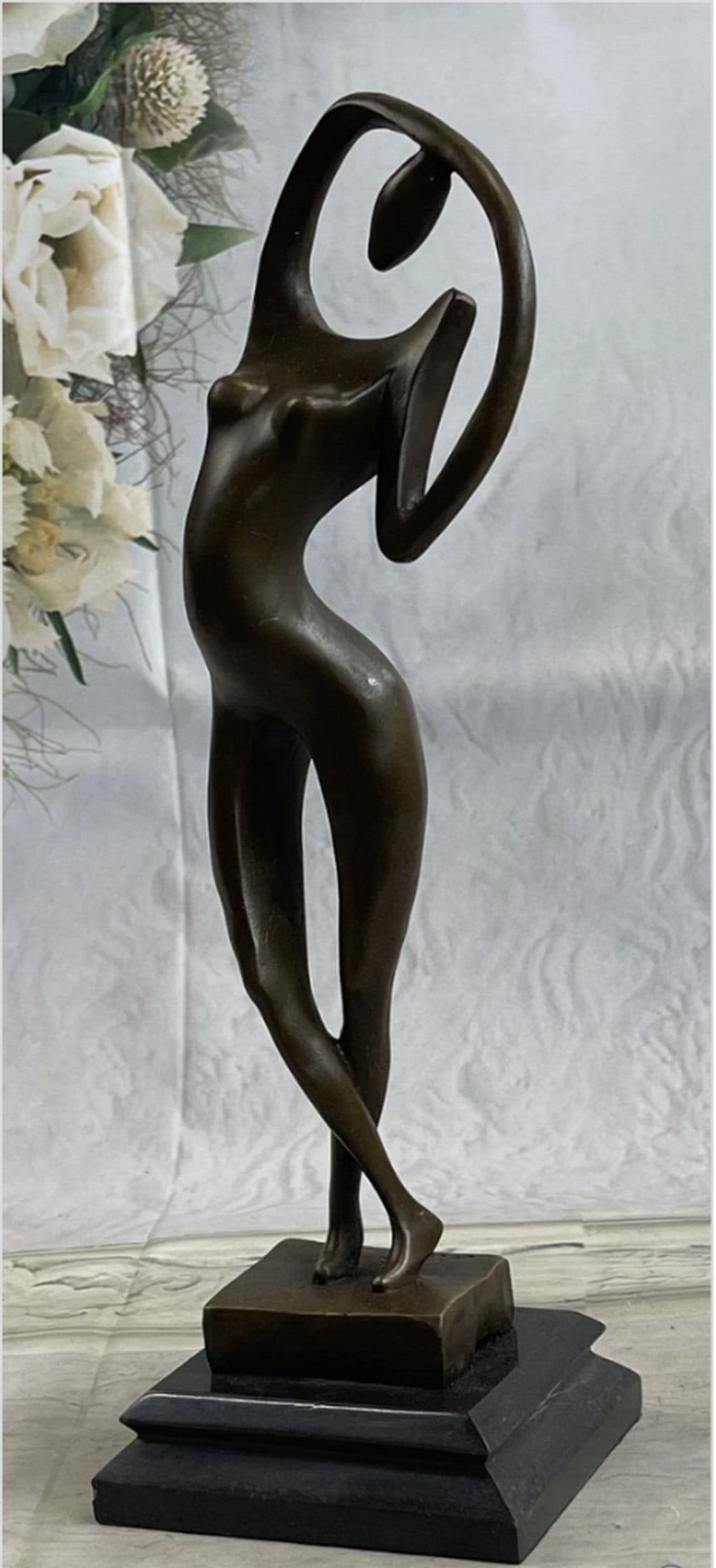 Stunning Mid Century Abstract Bronze Sculpture (1 of 1)