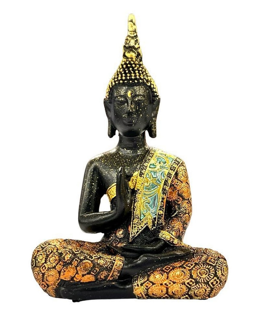 Miniature Buddha Statue - 4" x 2.5" (1 of 4)