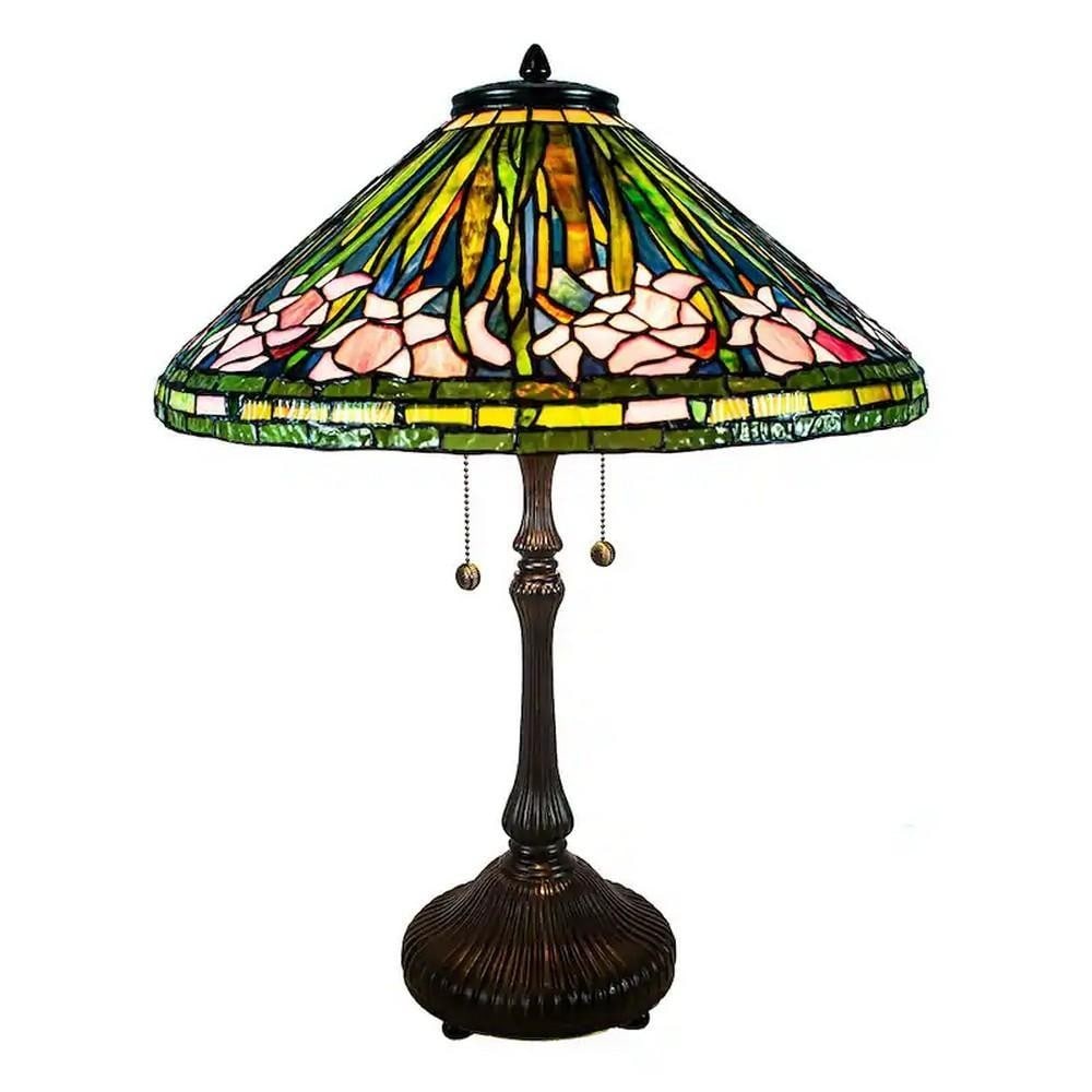 Tiffany-Style Daffodil Table Lamp (1 of 3)