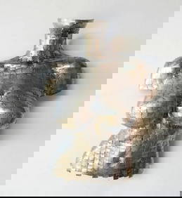 Embrace of Steel – Abstract Female Torso Wall Sculpture (1 of 7)