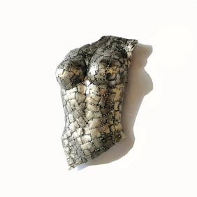Guardian Muse Metal Torso Sculpture (1 of 4)