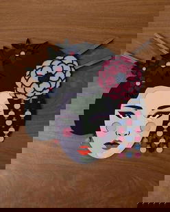 Handcrafted Japanese Geisha Wooden Wall Mask: Handcrafted Japanese Geisha Wooden Wall Mask Elevate your space with the timeless elegance of this handcrafted Japanese Geisha wooden wall mask. Intricately designed with refined details and a strikin