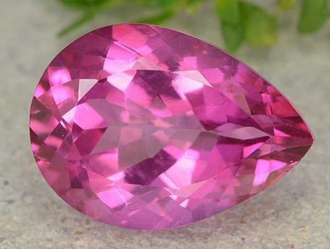 Loose Dark Pink Topaz (1 of 2)
