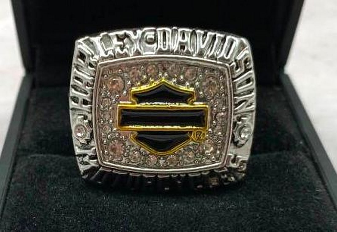 Harley-Davidson Rhinestone Ring (1 of 7)