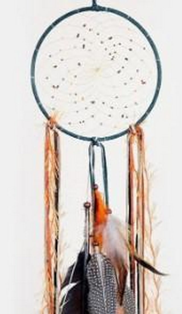 Smoke & Flame Dream Catcher (1 of 1)
