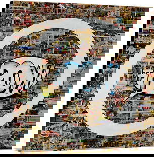 Super Hero Comic Collage Wall Art: Super Hero Comic Collage Wall Art A bold and energetic collage showcasing iconic superheroes in classic comic book style. This piece brings together vibrant colors, action-packed scenes, and
