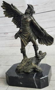 Signed Original Native American Shaman Bronze Sculpture - 9.5" x 7.5": Signed Original Native American Shaman Bronze Sculpture - 9.5&#34; x 7.5&#34;  Celebrate the Native American culture with a Native American statue inspired by Indian tribes of the past with this piece