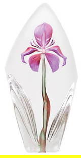 Purple Acarena Crystal Flower Figurine: Purple Acarena Crystal Flower Figurine  Experience firsthand the elegant craftsmanship of the stunning Purple Acarena Crystal Flower Figurine. Sure to be treasured for generations to come, these fine