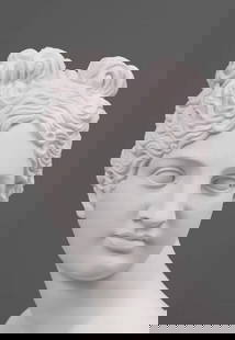Goddess of Love:  Venus Italica Sculpture: Goddess of Love: Venus Italica Sculpture  This exquisite bust of Venus Italica captures the essence of beauty and grace, embodying the timeless allure of the Roman goddess of love. Crafted from fine m