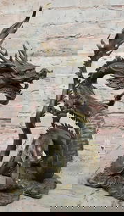 Imperial Might: Chinese Dragon Bronze Statue: Imperial Might: Chinese Dragon Bronze Statue  Majestic and full of mythic power, this bronze statue depicts a traditional Chinese imperial dragon, an enduring symbol of strength, wisdom, and prosperit
