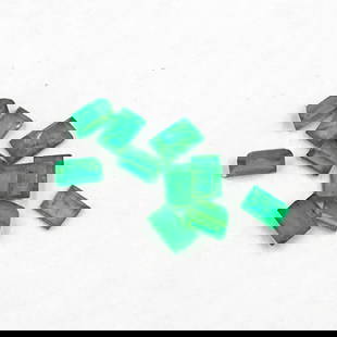 0.5ct Ten Faceted Emerald Baguette Gemstones: Ten Faceted Emerald Baguettes For many, emerald is considered to be the symbol of rebirth. It is also believed to represent good fortune, youth, balance, growth, peace, and foresight Size- 2.7x1.7 mm,