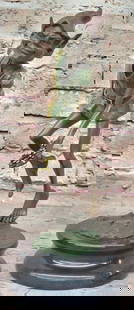 Signed Original Leprechaun Bronze Sculpture by Juno with Multicolor Patina on Marble Base - 11" x 6": Signed Original Leprechaun Bronze Sculpture by Juno with Multicolor Patina on Marble Base - 11&#34; x 6&#34;  Crafted by Juno&#39;s skilled hands using the lost wax method, this signed original bronze