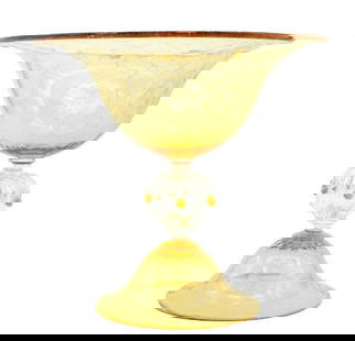 Core Vase – Gold Leaf and Amber Murano Glass: Core Vase – Gold Leaf and Amber Murano Glass  The Core Vase is a stunning example of Murano’s rich glassmaking heritage, featuring vibrant amber crystal glass adorned with radiant 24-carat gold le