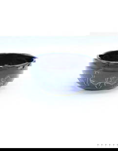 Cobalt Ceramic Small Friendship Bowl: Cobalt Ceramic Small Friendship Bowl The Friendship Bowl is a lasting gift that nourishes the soul. Designed to celebrate the tradition of sharing meals with friends and family, the image of a circle