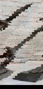 Ducks in Flight" Inspired Bronze Statue - 17" x 15: &#34;Ducks in Flight&#34; Inspired Bronze Statue - 17&#34; x 15&#34;   This “Ducks in Flight&rdquo; inspired bronze statue beautifully captures the dynamic grace of two ducks ascending in unison. Th