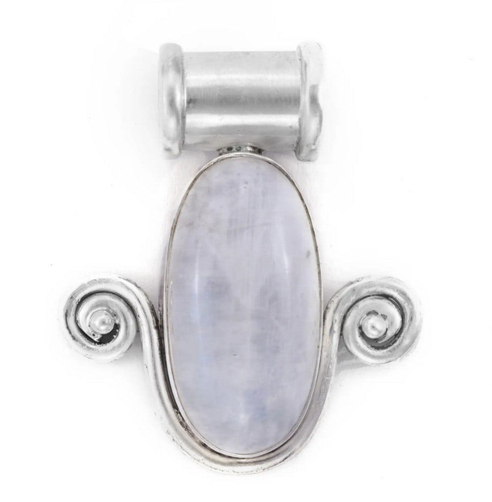 Mystic Moonstone Charm Pendant (1 of 1)