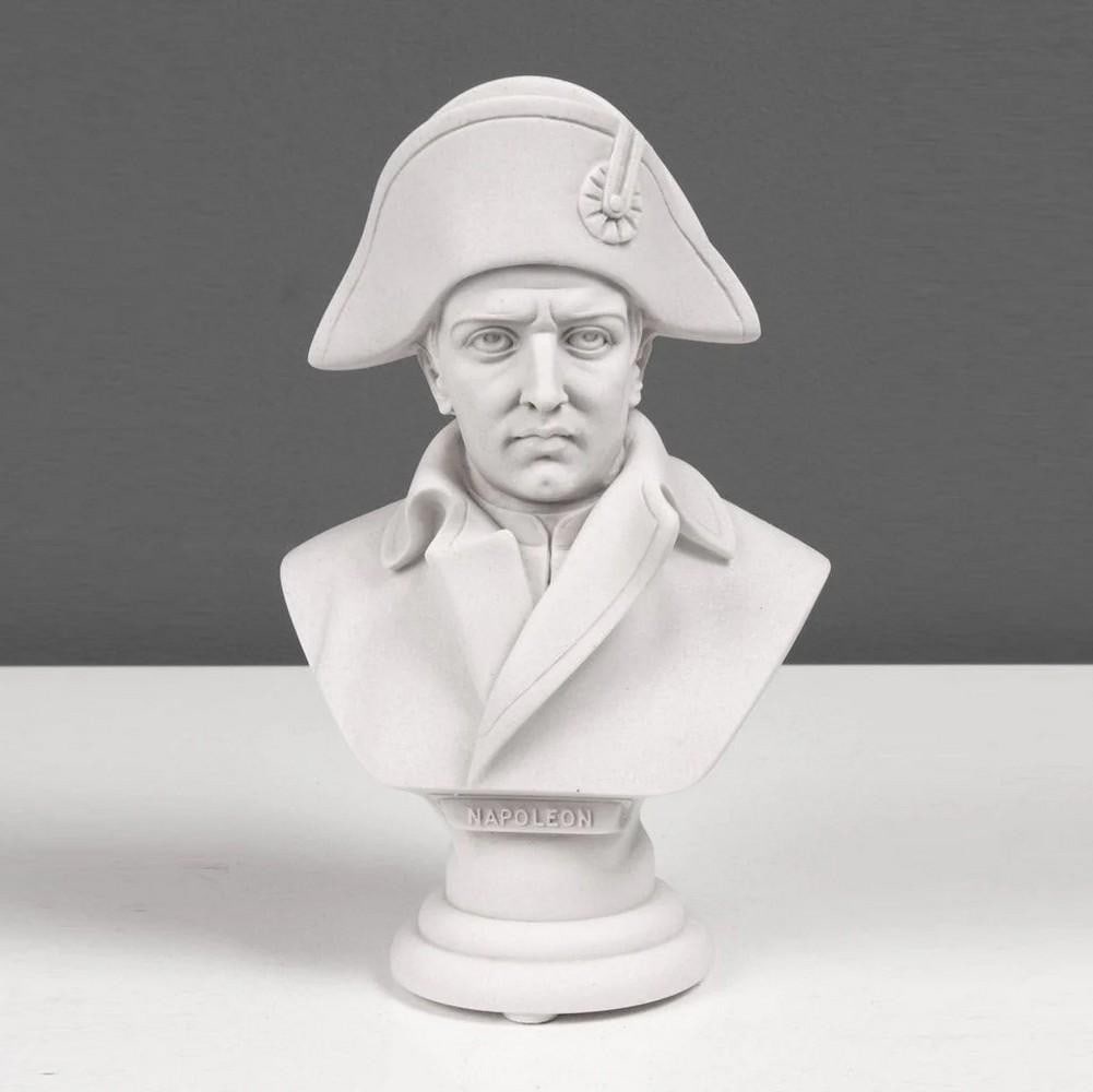Napoleon Bonaparte Bust Sculpture After Jean-Auguste Barre, 1840 - (1.32lbs) (1 of 6)