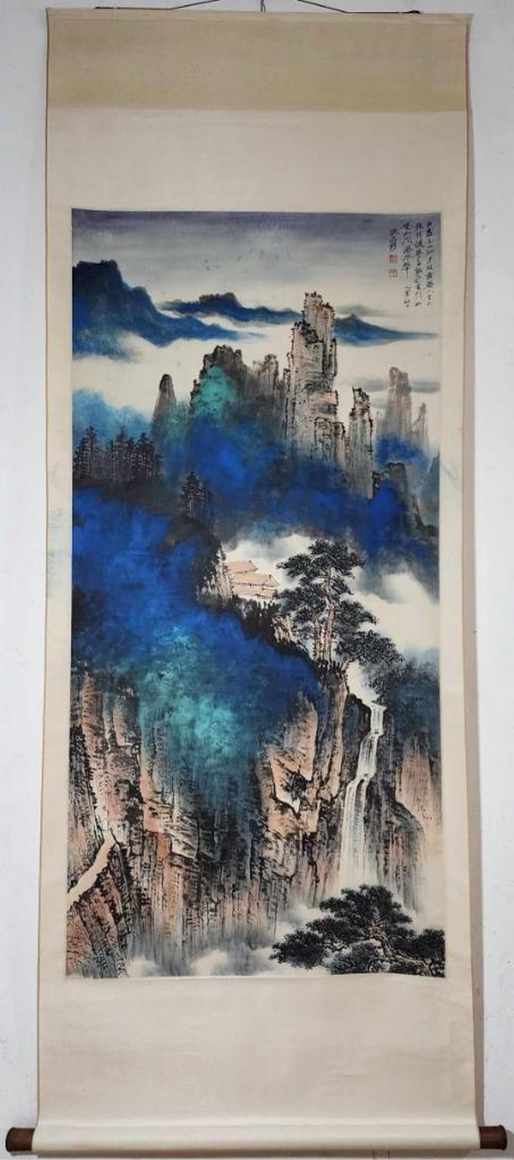 Zhang Daqian Hand-Painted Landscape Scroll (1 of 9)